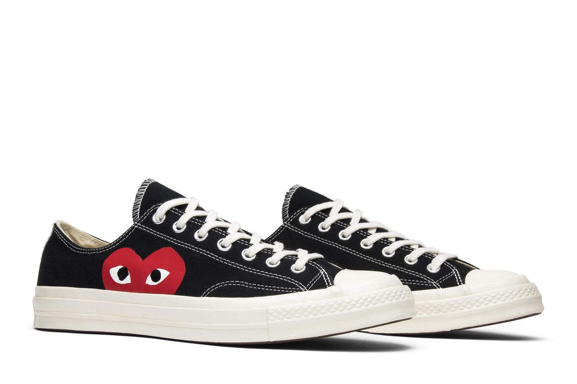 Buy Comme des Garçons Play x Converse Chuck 70 Low 'Black