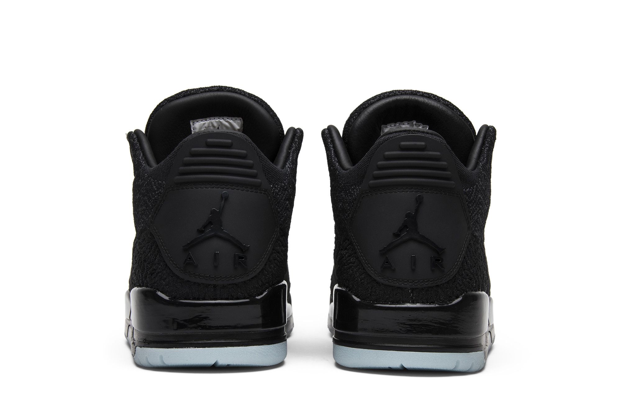 Size 7.0 Air Jordan 3 Retro Flyknit 'Black'