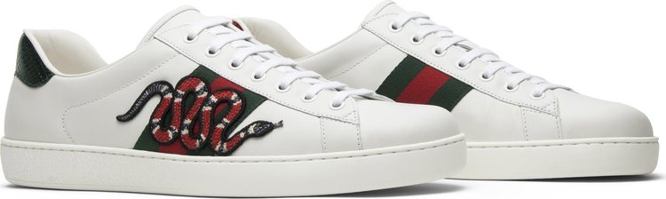 Gucci Ace Embroidered Snake