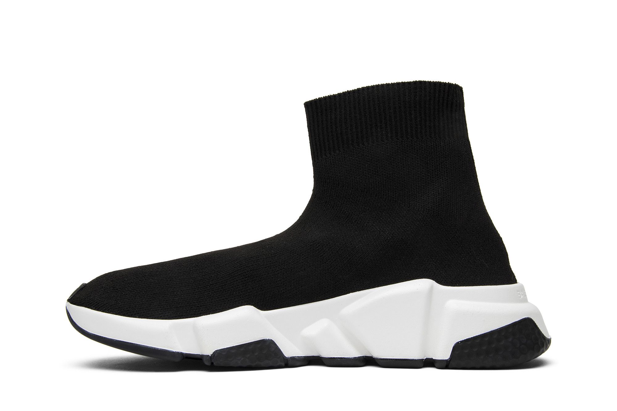 Buy Balenciaga Wmns Speed Trainer Mid Black White Black 477289W05G01000 GOAT