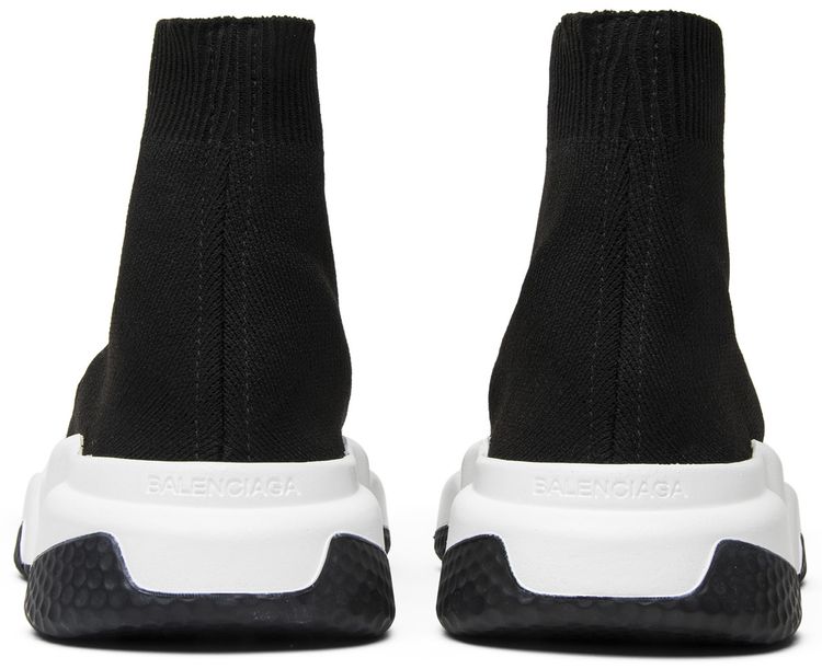 Balenciaga Wmns Speed Trainer Mid Black White Black