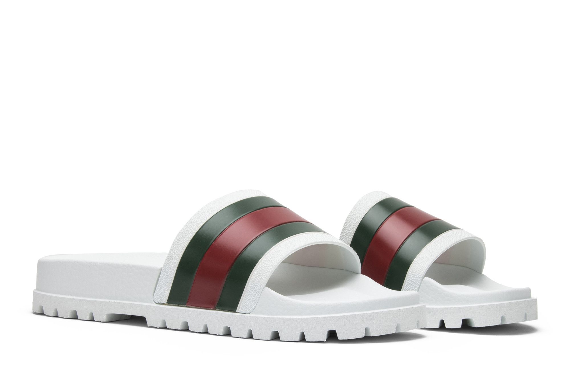 Buy Gucci Web Slide White 429469 GIB10 9079 GOAT AU