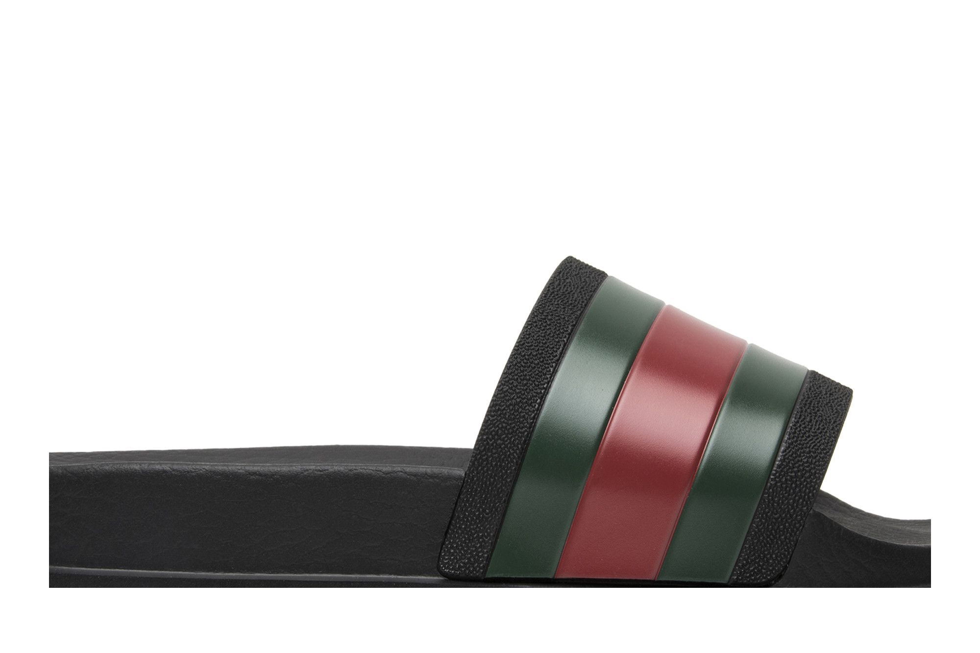 Black red and green gucci slides discount
