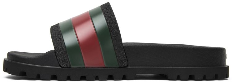 Gucci Web Slide Black