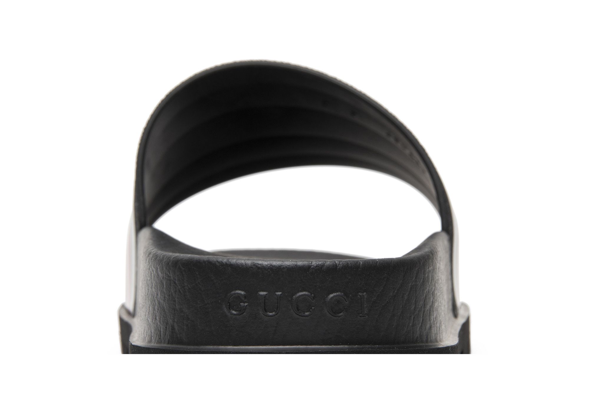 Men black gucci slides hot sale