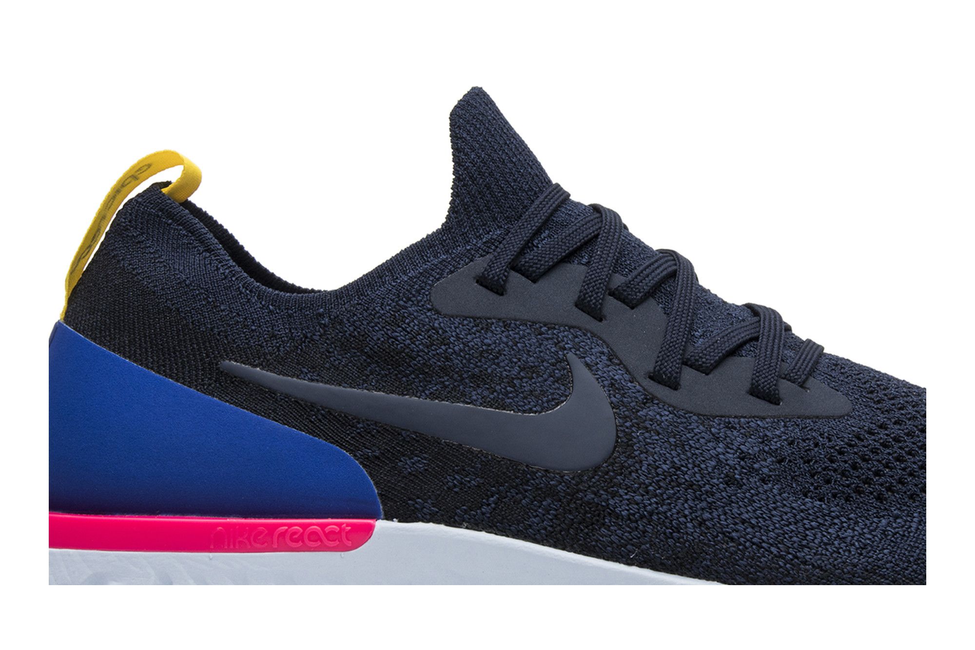 Nike epic react flyknit dark blue best sale