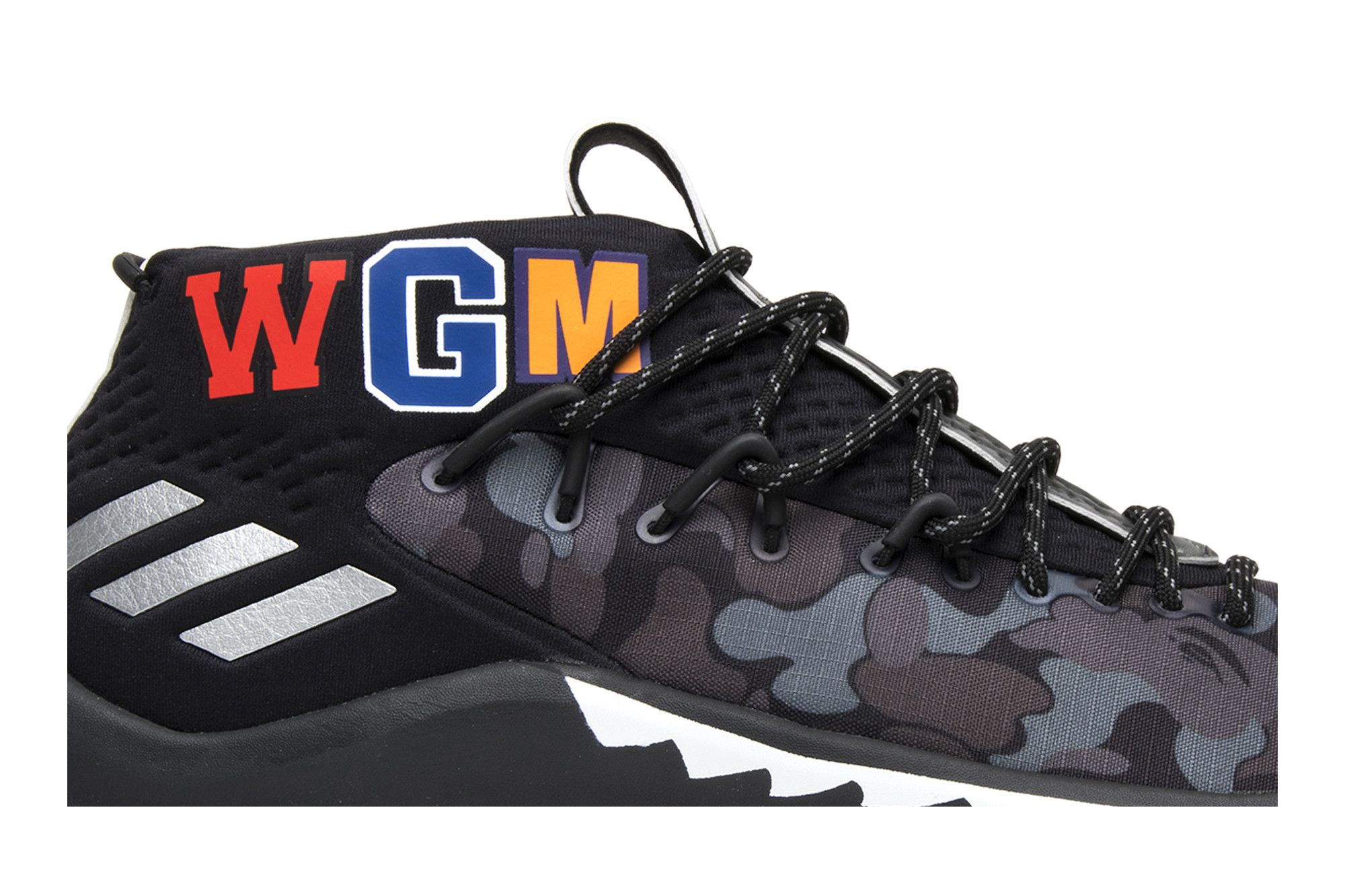 Dame 4 bape black camo discount