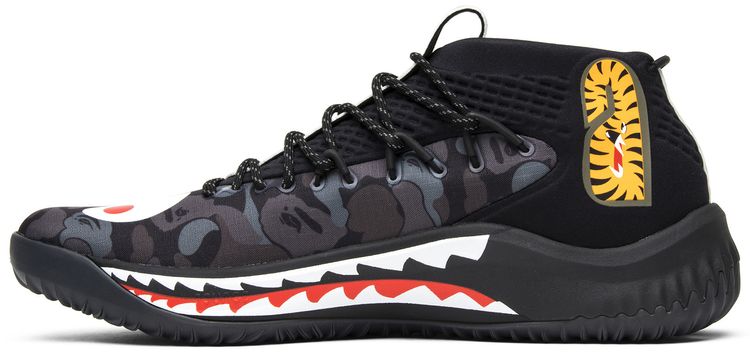 A Bathing Ape x adidas Dame 4 Black Camo