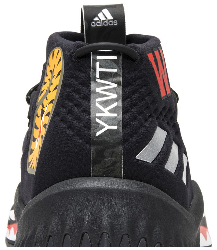 A Bathing Ape x adidas Dame 4 Black Camo