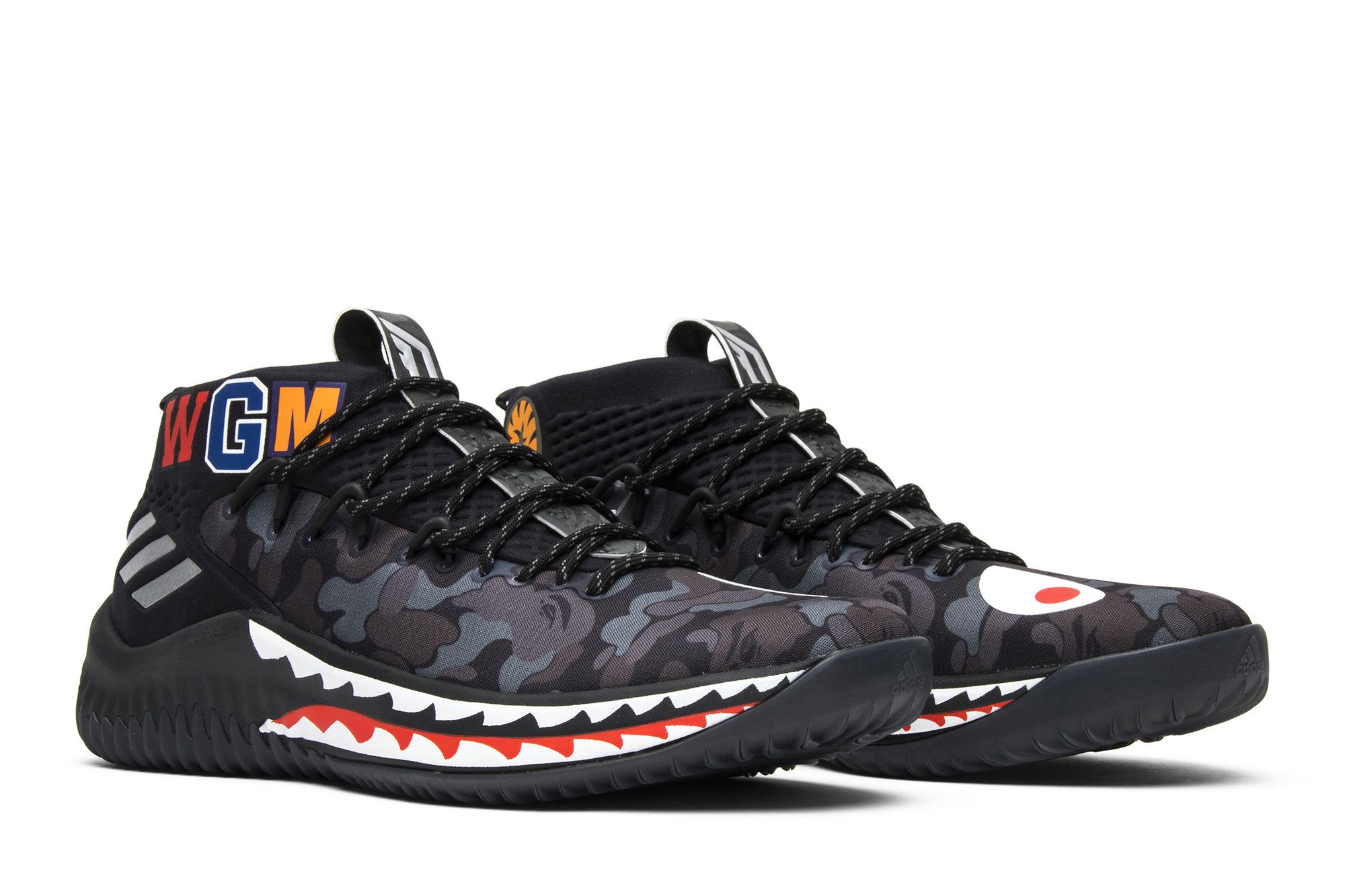 Buy A Bathing Ape x Dame 4 Black Camo AP9975 GOAT CA