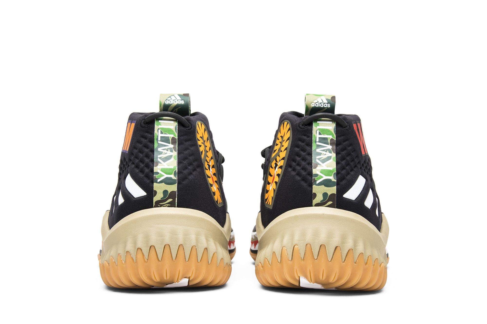 Buy A Bathing Ape x Dame 4 Green Camo AP9974 GOAT