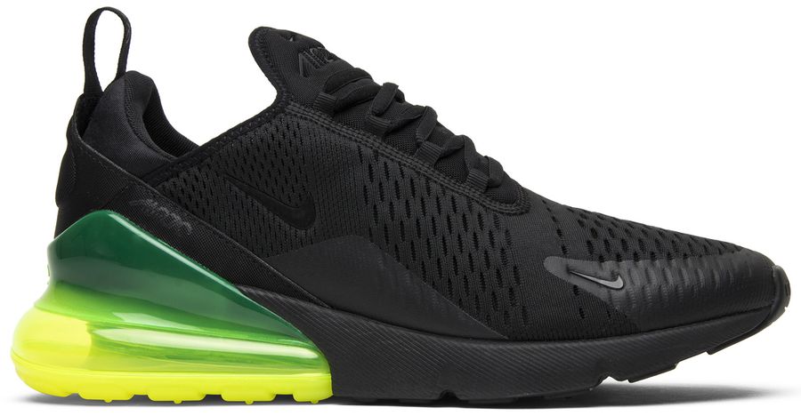 nike air max 270 black neon green