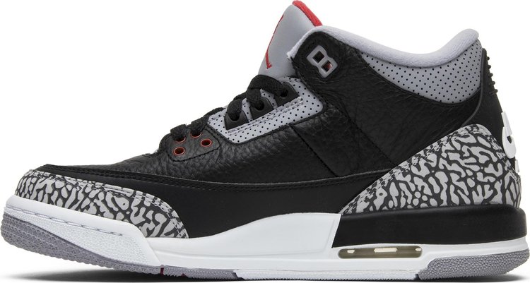 Air Jordan 3 Retro OG BG Black Cement 2018