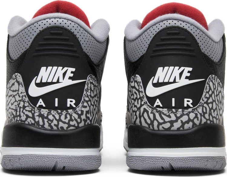 Air Jordan 3 Retro OG BG Black Cement 2018