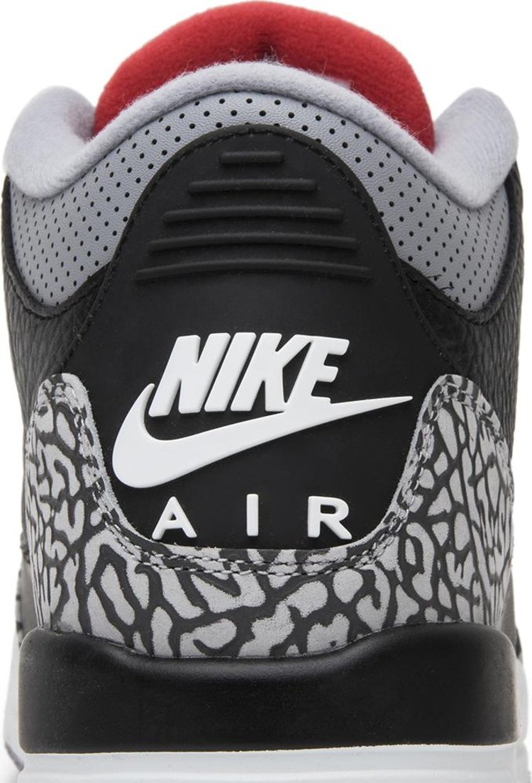 Air Jordan 3 Retro OG BG Black Cement 2018