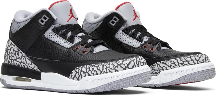 Air Jordan 3 Retro OG BG Black Cement 2018