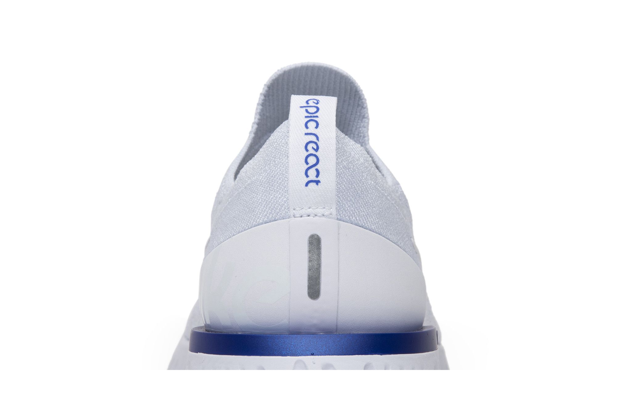 Buy Epic React Flyknit White Racer Blue AQ0067 100 GOAT