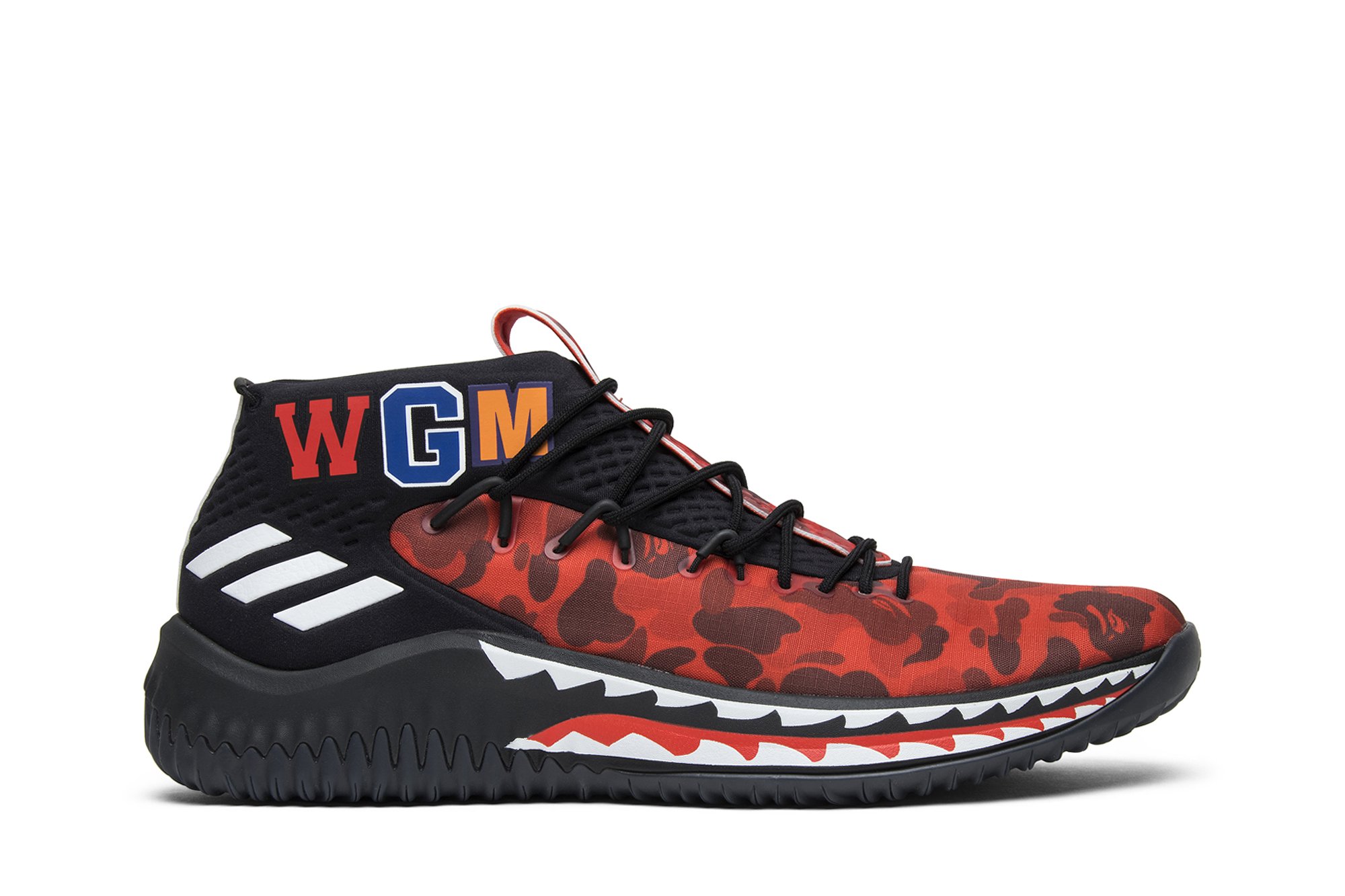 Buy A Bathing Ape x Dame 4 'Red Camo' - AP9976 | GOAT