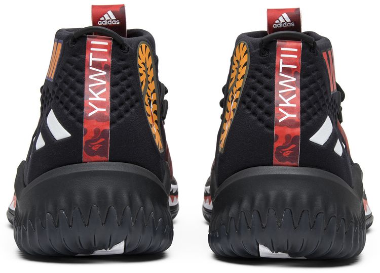 A Bathing Ape x adidas Dame 4 Red Camo