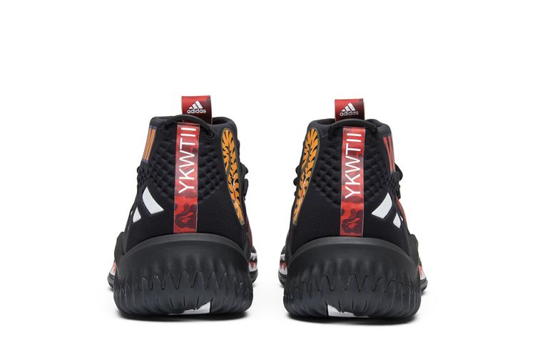 Buy A Bathing Ape x Adidas Dame 'Red Camo' AP9976 GOAT