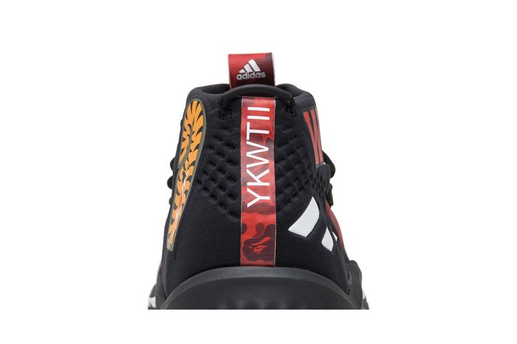 Buy Adidas A Bathing Ape x Dame 'Red Camo' AP9976 GOAT NL - Main Image