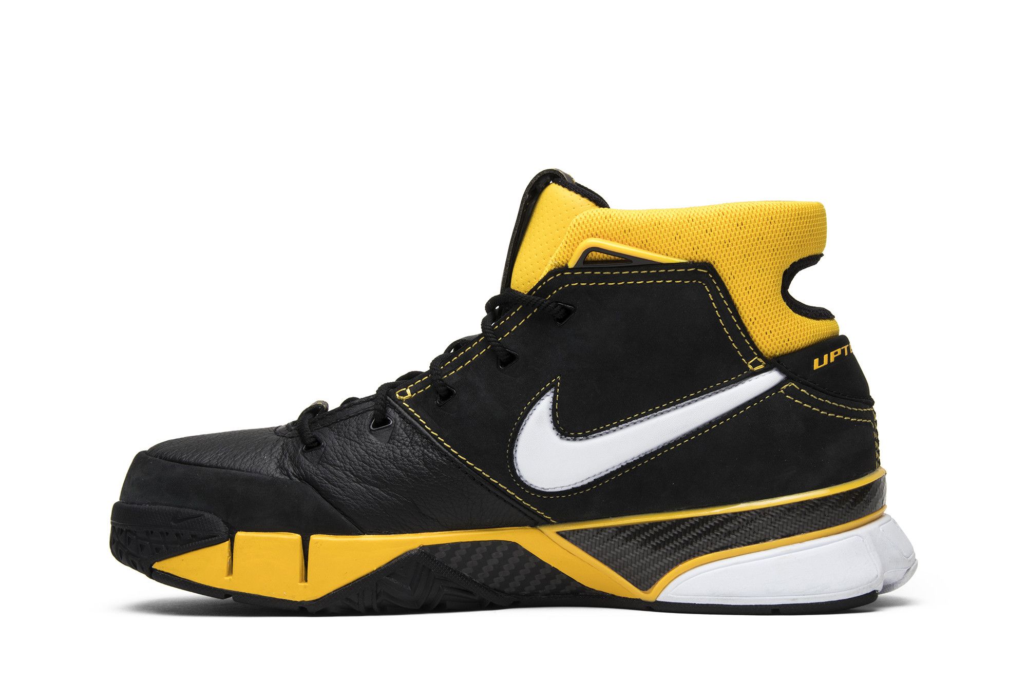 Size 12.0 Zoom Kobe 1 Protro Black Maize 2018
