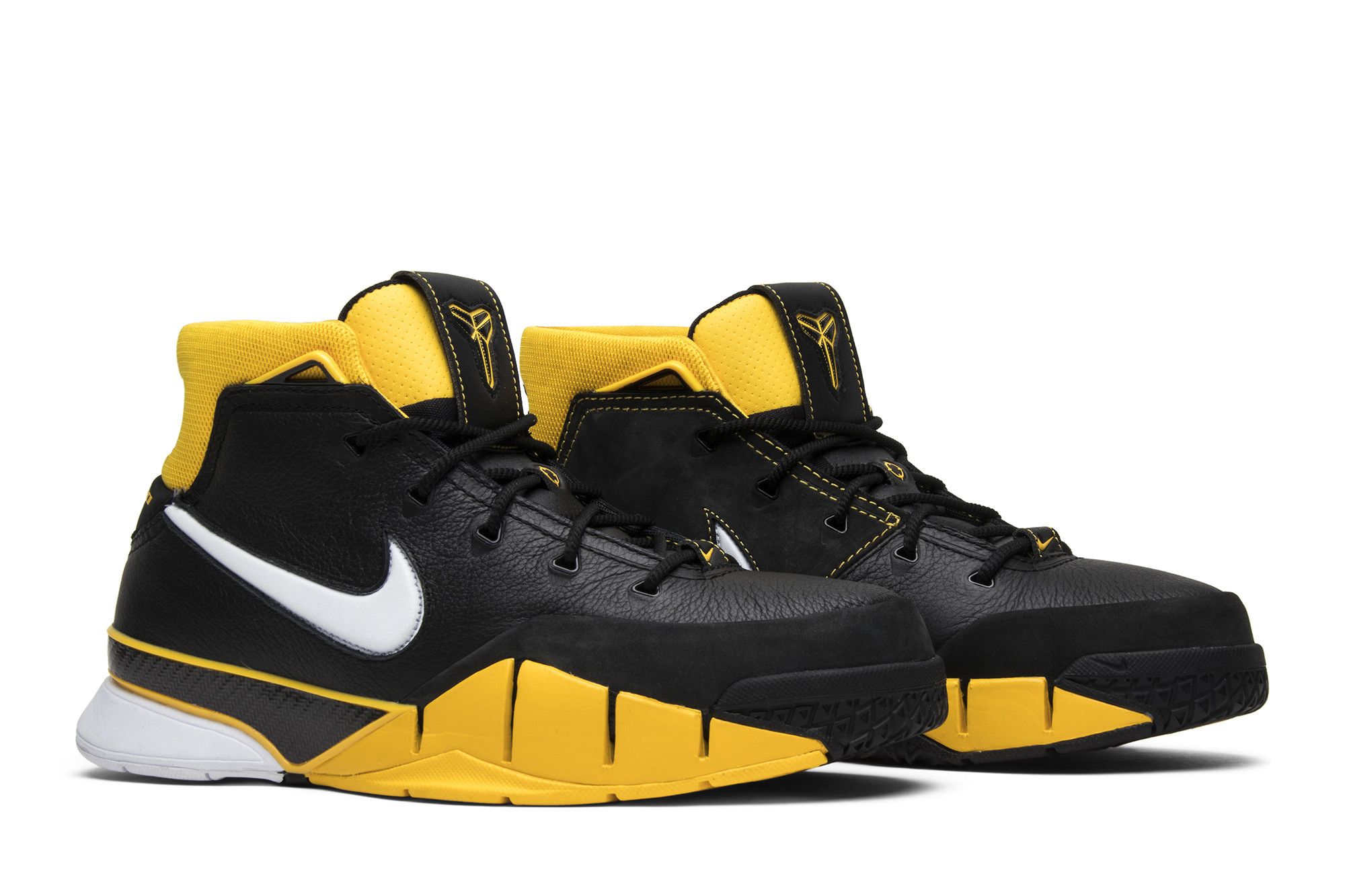 Size 12.0 Zoom Kobe 1 Protro Black Maize 2018