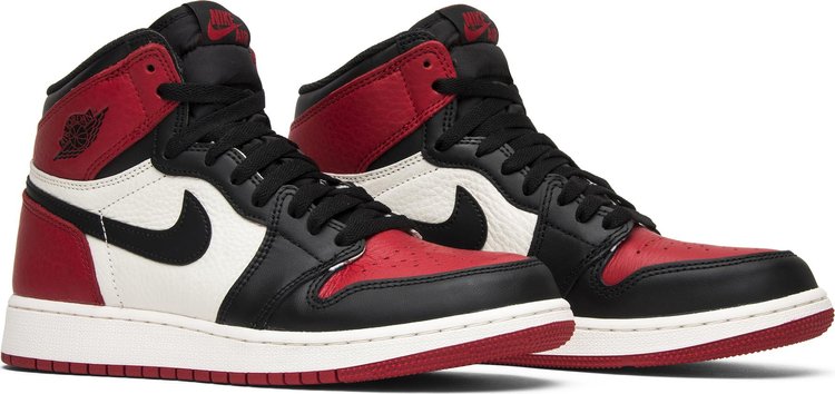 Air Jordan 1 Retro High OG BG Bred Toe