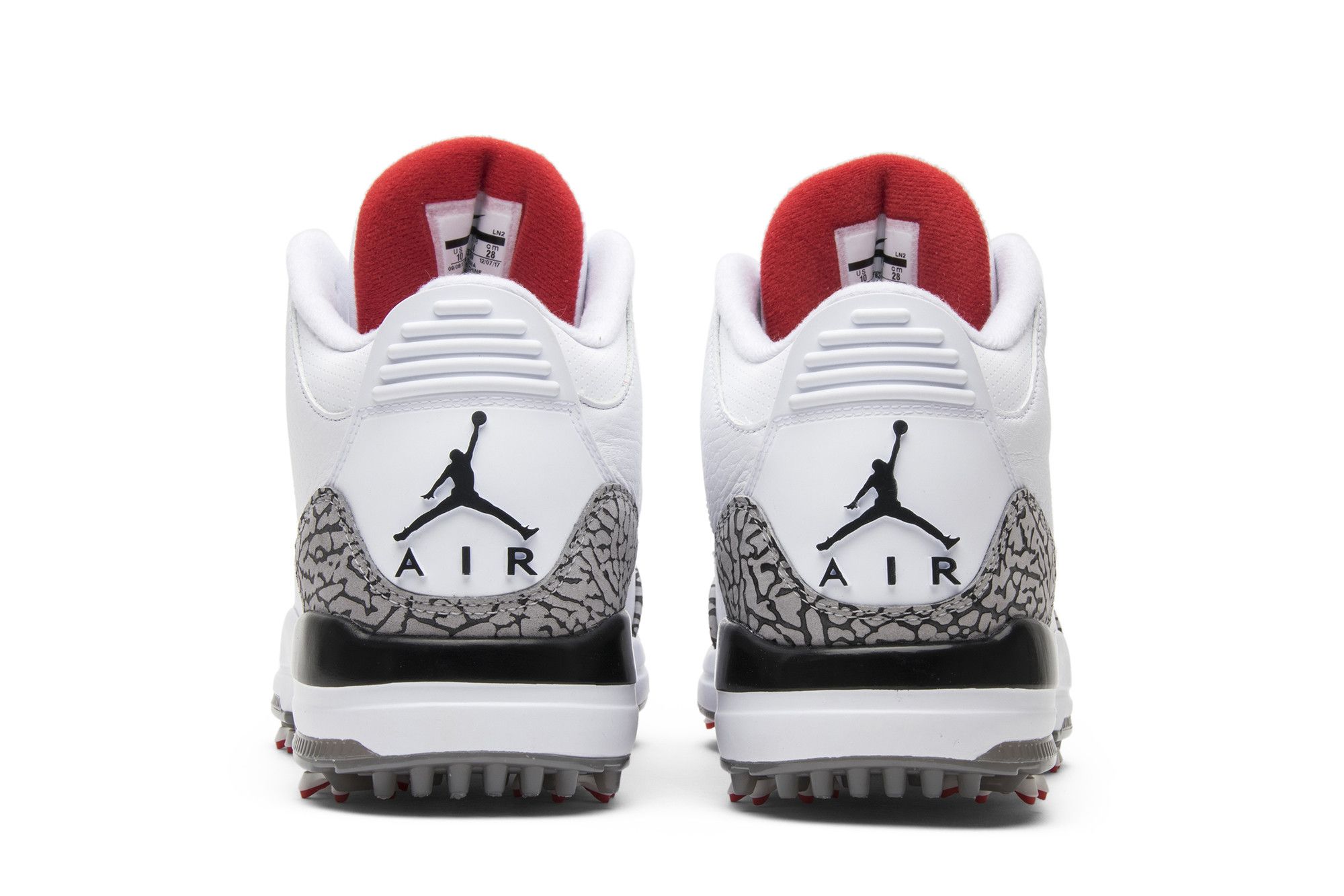 Jordan 3 retro golf white cement sales
