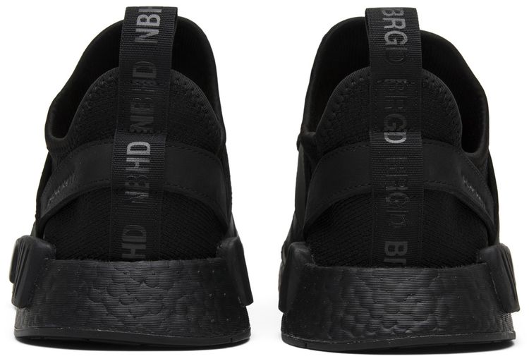 Neighborhood x adidas NMD R1 Primeknit Triple Black