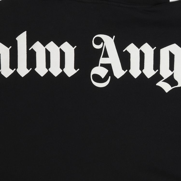 Palm Angels Classic Logo Over Hoodie BlackWhite
