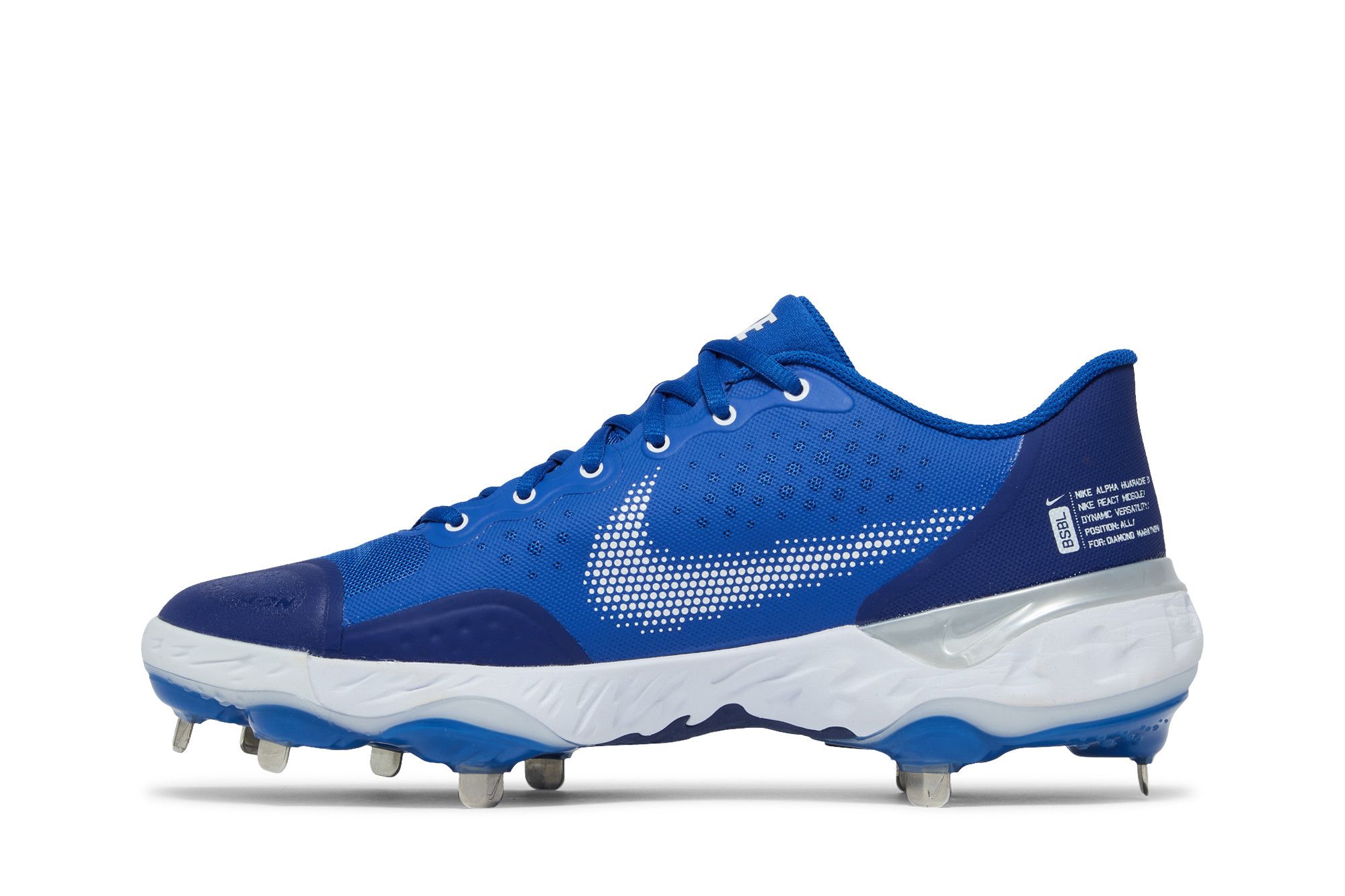 Nike Alpha Huarache 3 オリジナル　オーダースパイク Neon Graffiti