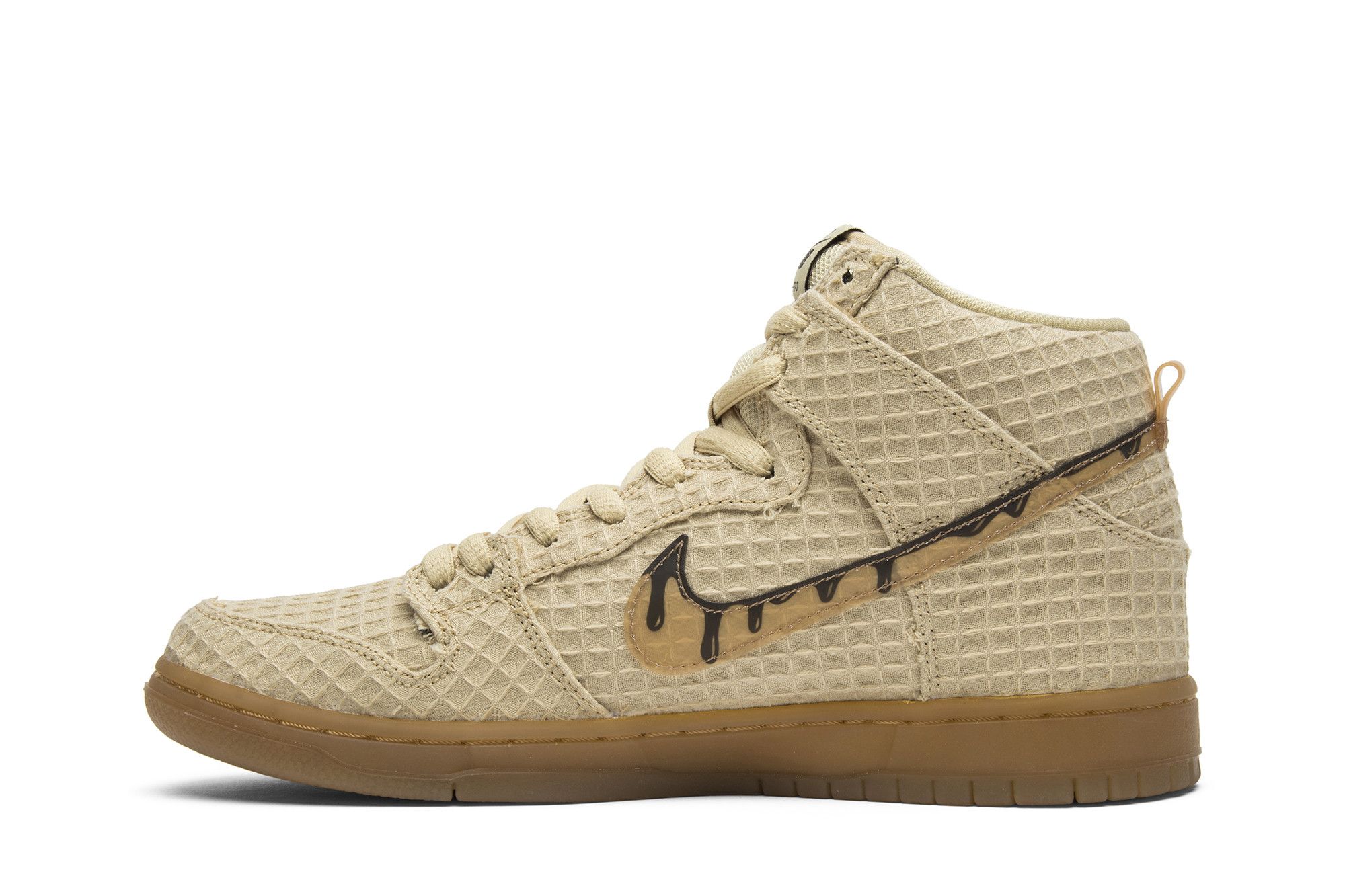 Size 6.5 SB Dunk High Premium Hemp Waffle