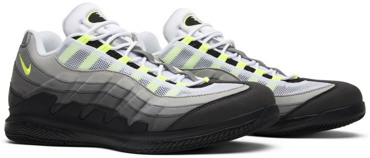 NikeCourt Vapor RF x Air Max 95 Neon