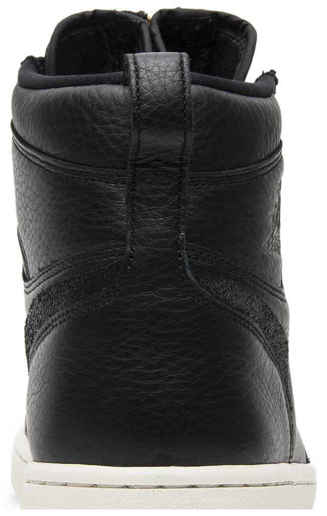 Wmns Air Jordan 1 Retro High Zip Black