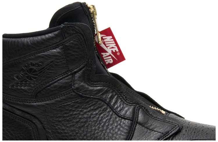 Wmns Air Jordan 1 Retro High Zip Black