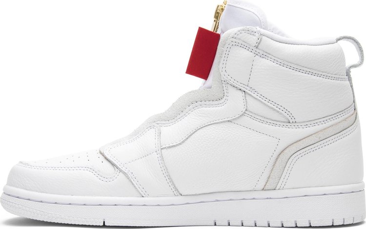 Wmns Air Jordan 1 Retro High Zip White