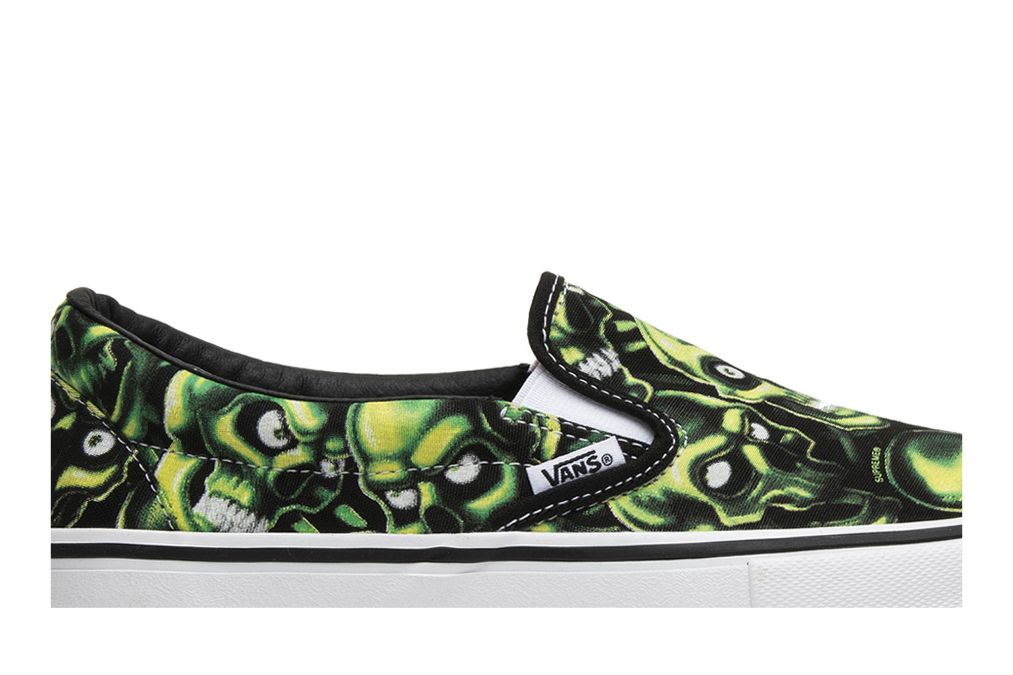 Buy Supreme x Slip On Glow In The Dark Skull Pile VN0A347V3FW GOAT