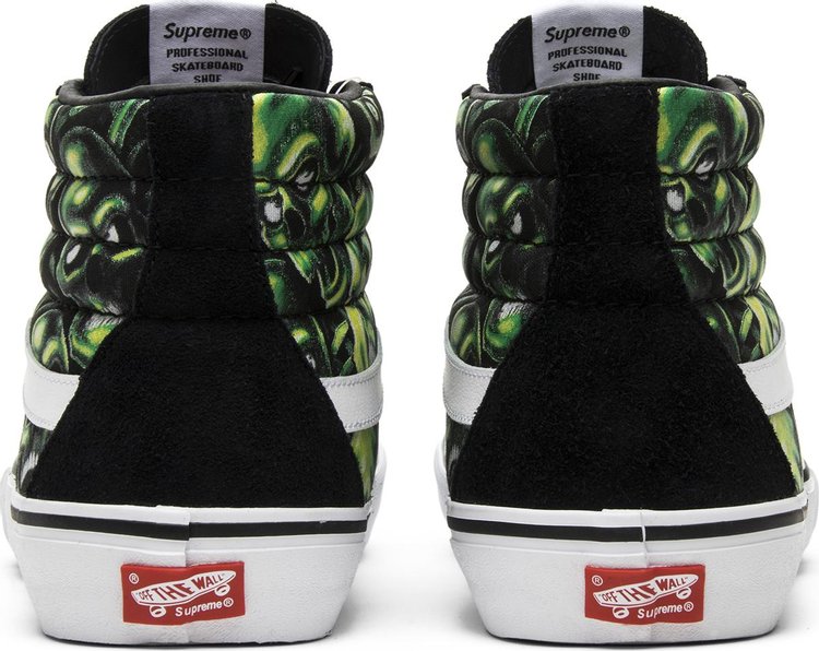 Supreme x Sk8 Hi Glow In The Dark Skull Pile