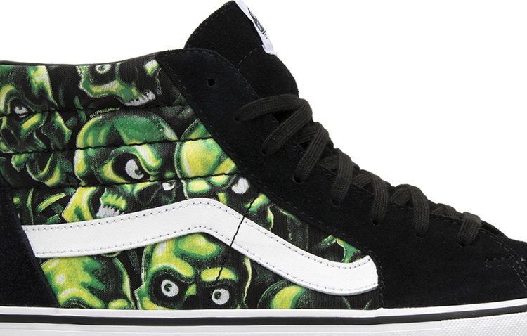 Supreme x Sk8 Hi Glow In The Dark Skull Pile