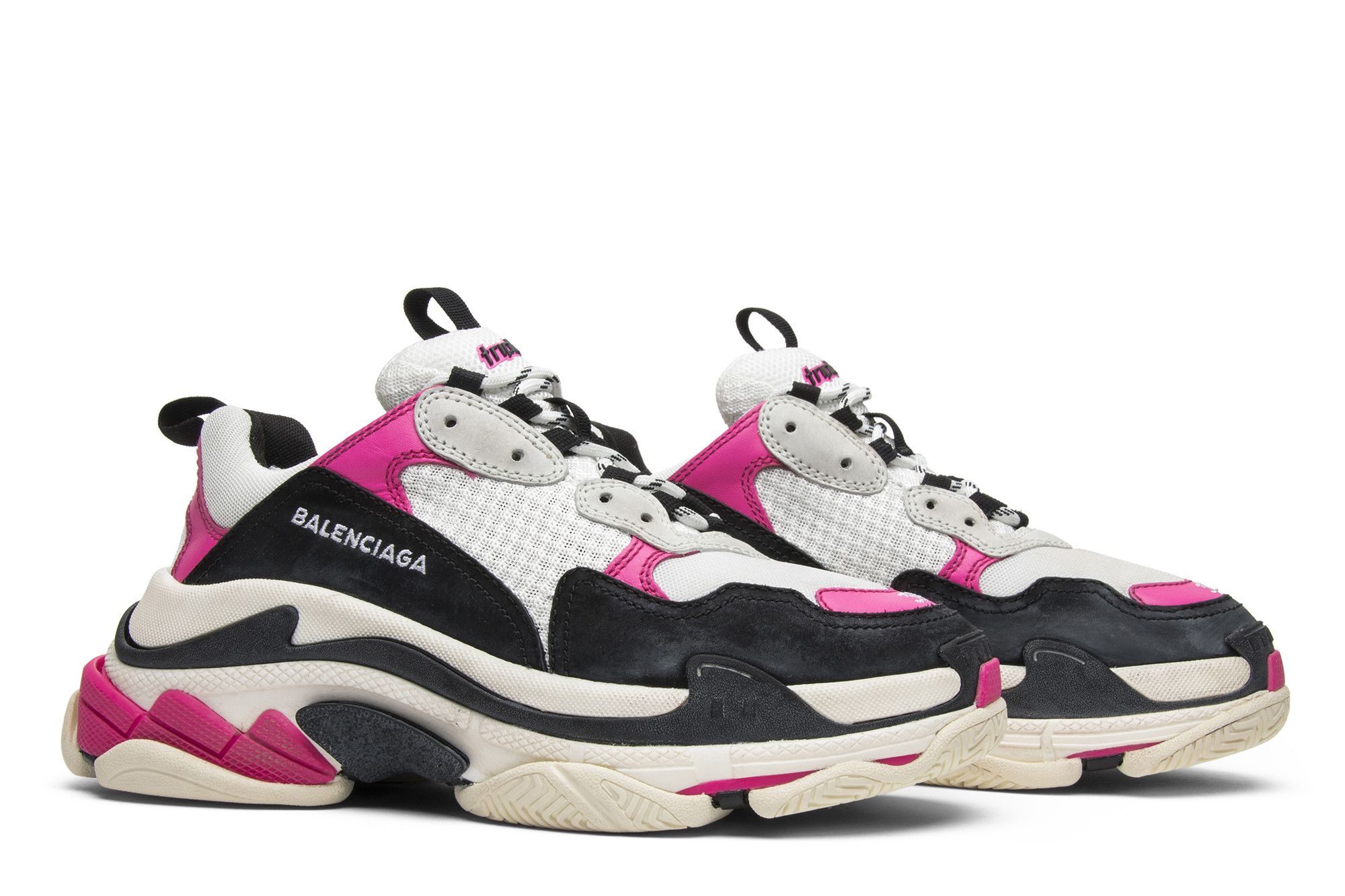 【関税込み】Balenciaga ピンク Triple S スニーカー 関税込み】Balenciaga ピンク Triple S スニーカー (BALENCIAGA