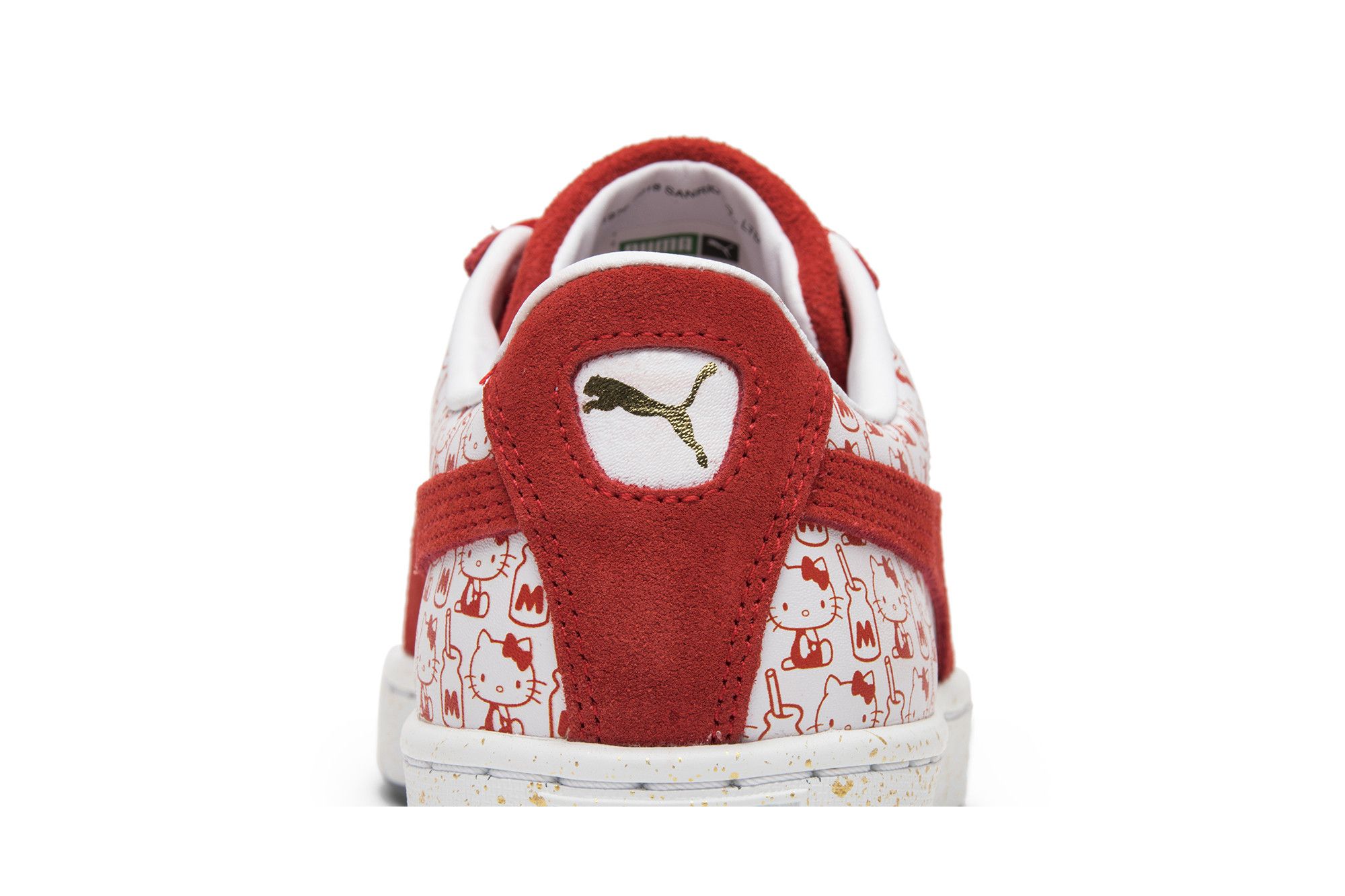 Size 10.0 Hello Kitty x Wmns Suede Bright Red