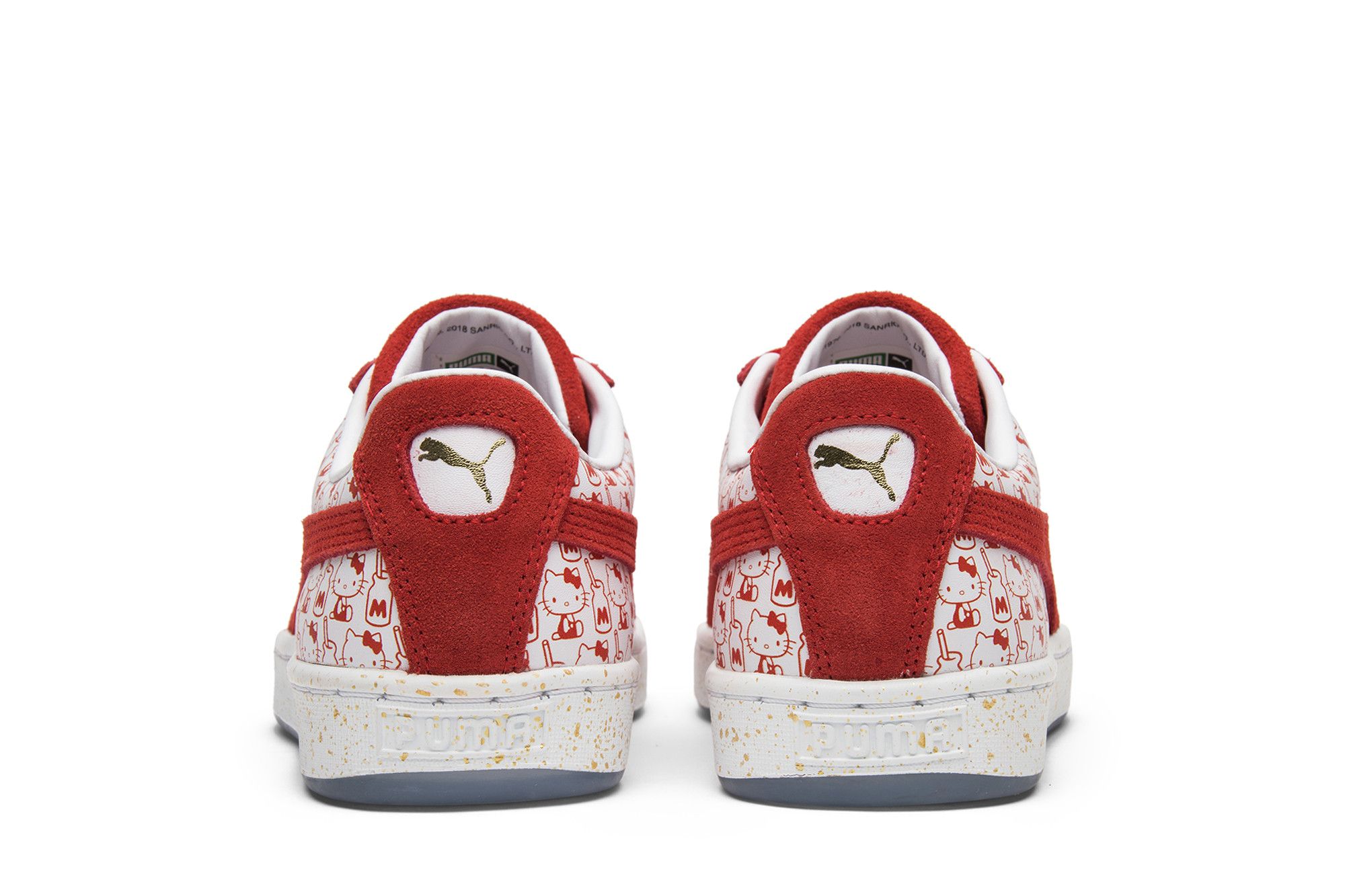 Buy Hello Kitty x Wmns Suede Bright Red 366306 01 GOAT AU