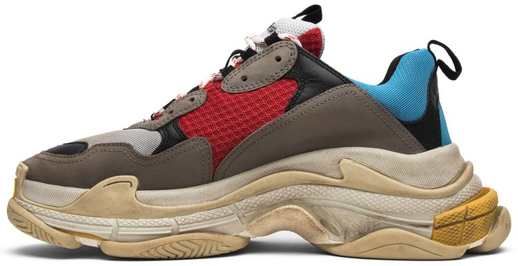Balenciaga Triple S Sneaker Blue Red 2018