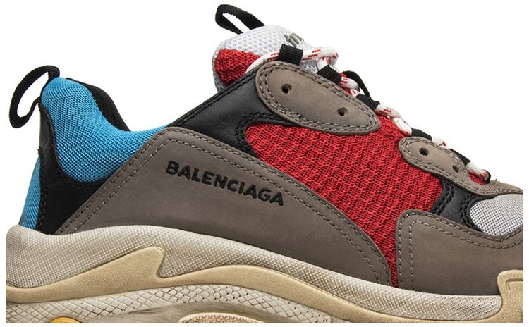 Balenciaga Triple S Sneaker Blue Red 2018