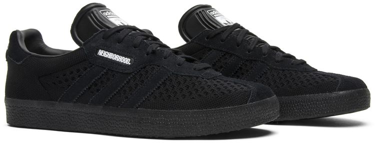 Neighborhood x adidas Gazelle Super Triple Black