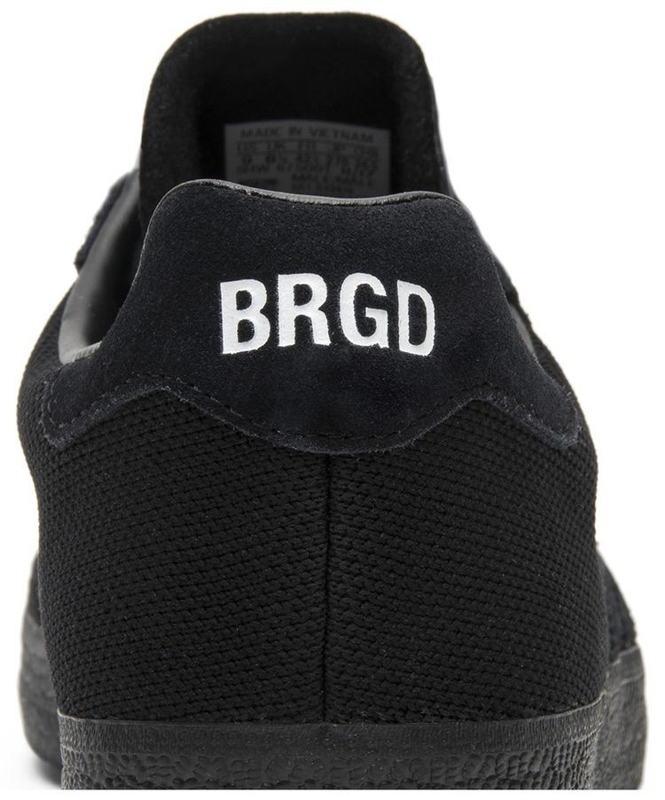 Neighborhood x adidas Gazelle Super Triple Black