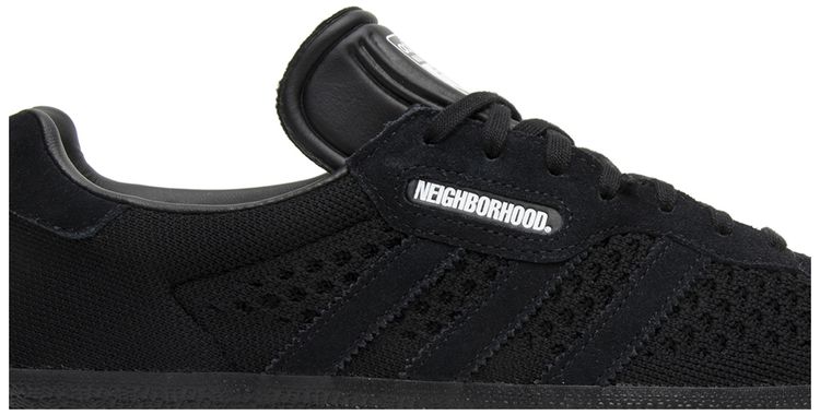 Neighborhood x adidas Gazelle Super Triple Black