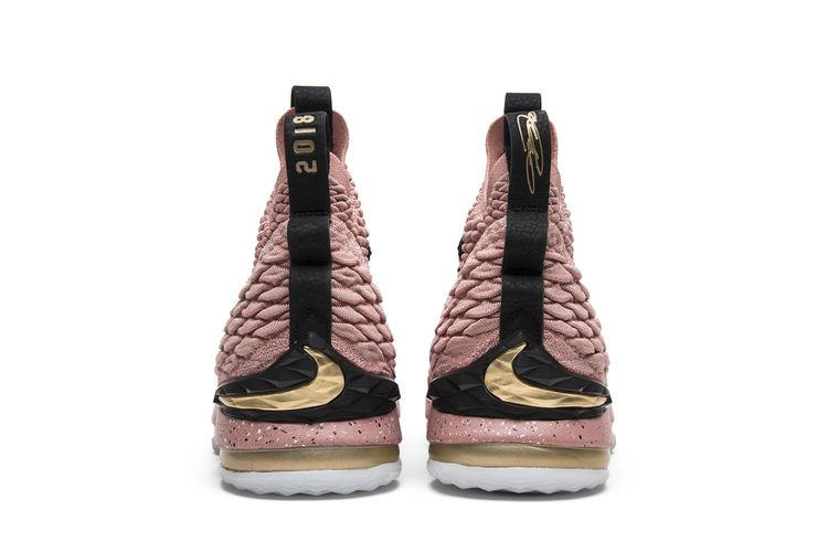Nike Lebron 15 Hollywood Sz 13 Pink/BLk/Gold Nike LeBron XV 15 Hollywood All Star Size 15. 897650-600  main image 3
