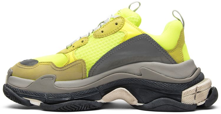 Balenciaga Triple S Sneaker Yellow 2017